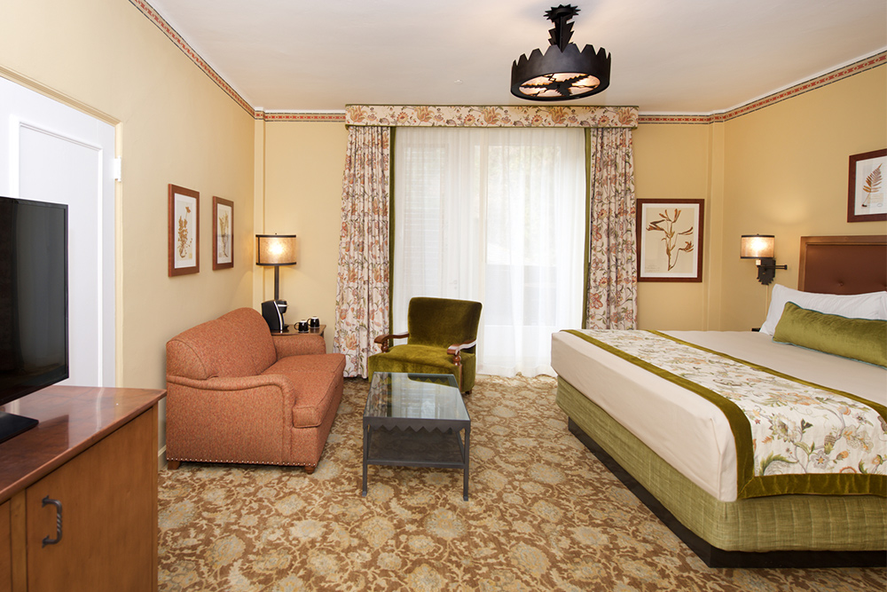Ahwahnee的酒店房间