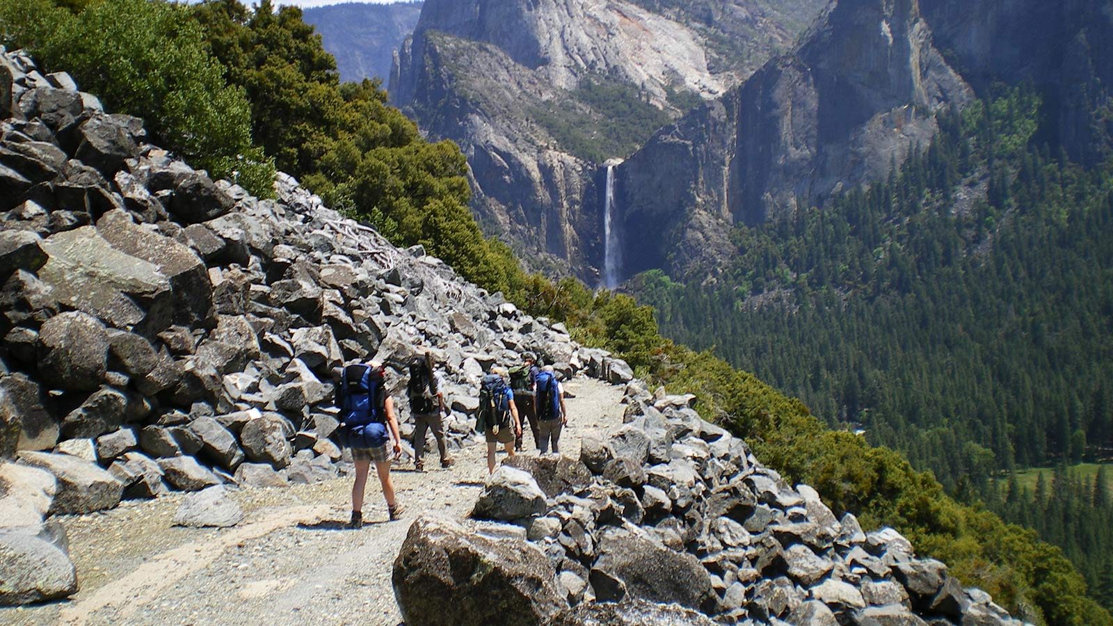 Guided backpacking trip in Yosemite